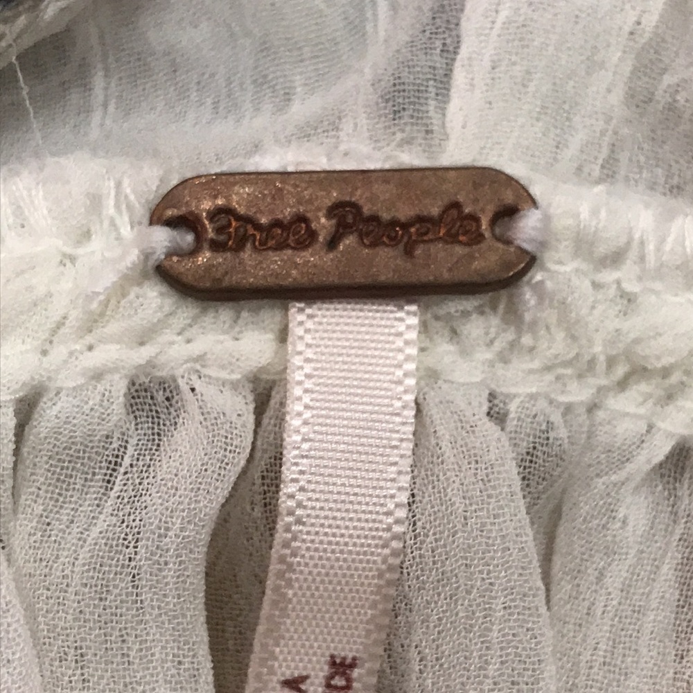 Free People White and Silver Embellished Camisole - Picture 10 of 12